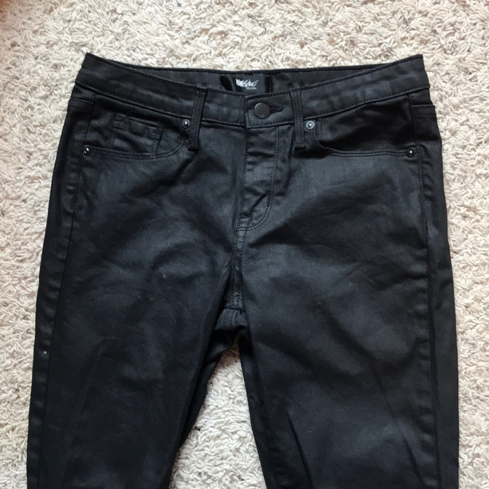 Mossimo Denim Shiny Black Jeans